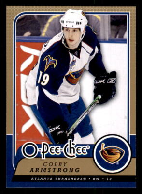 2008-09 O-Pee-Chee #335 Colby Armstrong Atlanta Thrashers