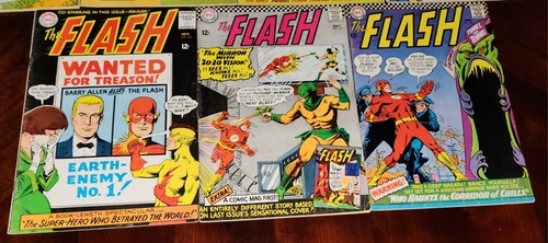 DC Flash Comics Barry Allen #132-#162 1ST Vandal Savage 11 Issues Silver Age 6.0 - 第 6/10 張圖片
