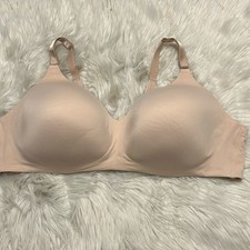Torrid 46C Bra Beige Dream Wire Free Lightly Lined Wireless Stretch