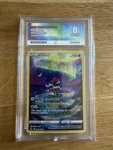 Keldeo #GG07 Special Art - Crown Zenith - Ace 8