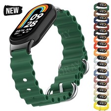 For Xiaomi Mi Band 8/9 NFC Smart Watch Silicone Sport Watch Band Strap Bracelet