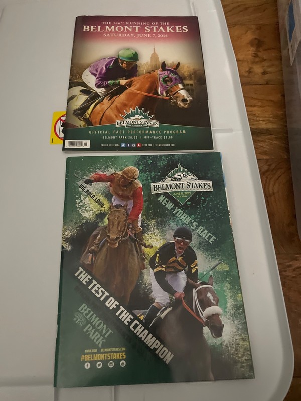 Belmont Stakes 146th - Official Past Performance Program - Jun 4 2014 - Preowned