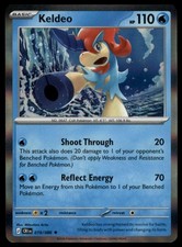 Keldeo Holo Rare ME04: Chaos Rising 019/086 NM