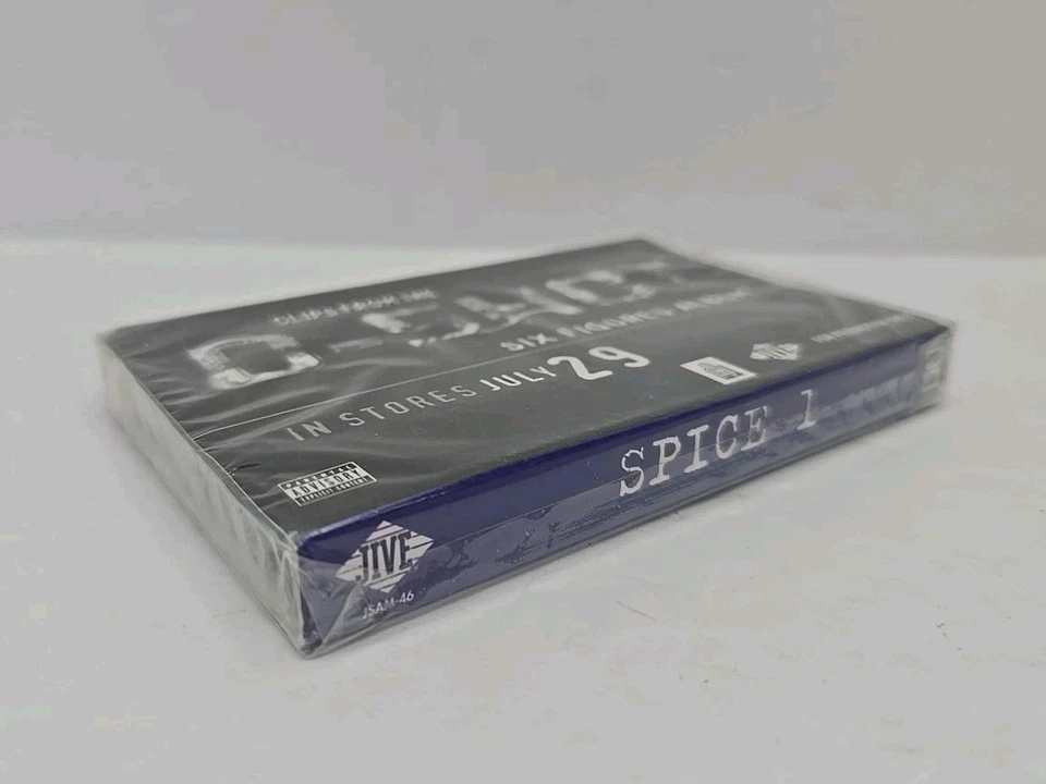 Spice 1 / D-Shot (Cassette, 1997) Gangsta Hip Hop Promo Sampler Rare New Sealed - Image 3 of 3