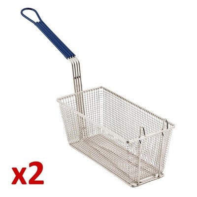2x Frittierkorb P6072145/46 Ersatz für Pitco Fritteusen FRIALATOR 35C 45C SG14 SG18