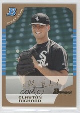 2005 Bowman Draft Gold Clayton Richard #BDP99 0b5