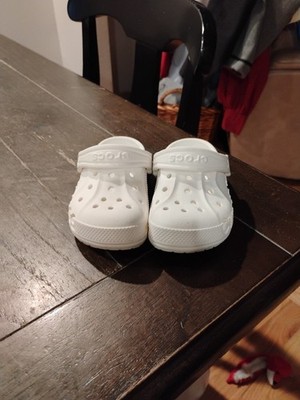 Crocs Baya Clog Kids C8 Little Kid White 
