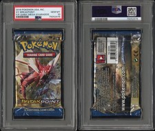 2016 Pokemom XY BREAKpoint Booster Pack Shiny Mega Gyarados Art PSA 10 Gem Mint