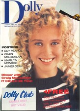 DOLLY MAGAZINE #202 AUG 1987 BON JOVI, ALISON MOYET, JAMES DEAN, MARILYN MONROE