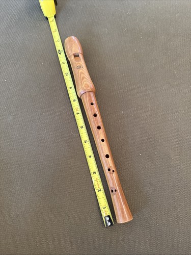 Gill Baroque Style Soprano Wood Recorder