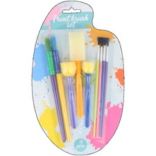 Pinselset 9 Teilig Schule Kinderpinsel Hobby Malpinsel Malen Zeichnen Pinsel