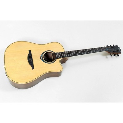 Lag Guitars Tramontane HyVibe Dreadnought AE Smart Guitar Natural 1978892273 OB