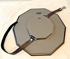 Sound Percussion Labs - Dual Surface Practice Pad 12" + Knee/Leg Pad w/ Strap 6"