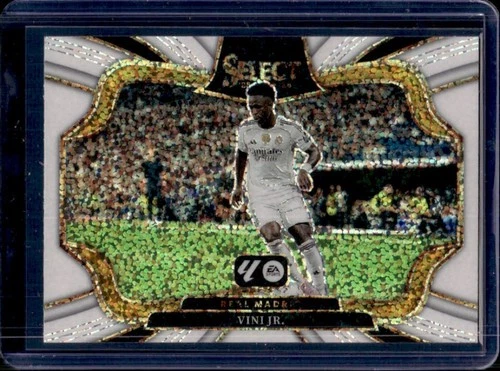 2025-26 Panini Select La Liga Vini Jr. Field Level SP White Sparkle Prizm #233