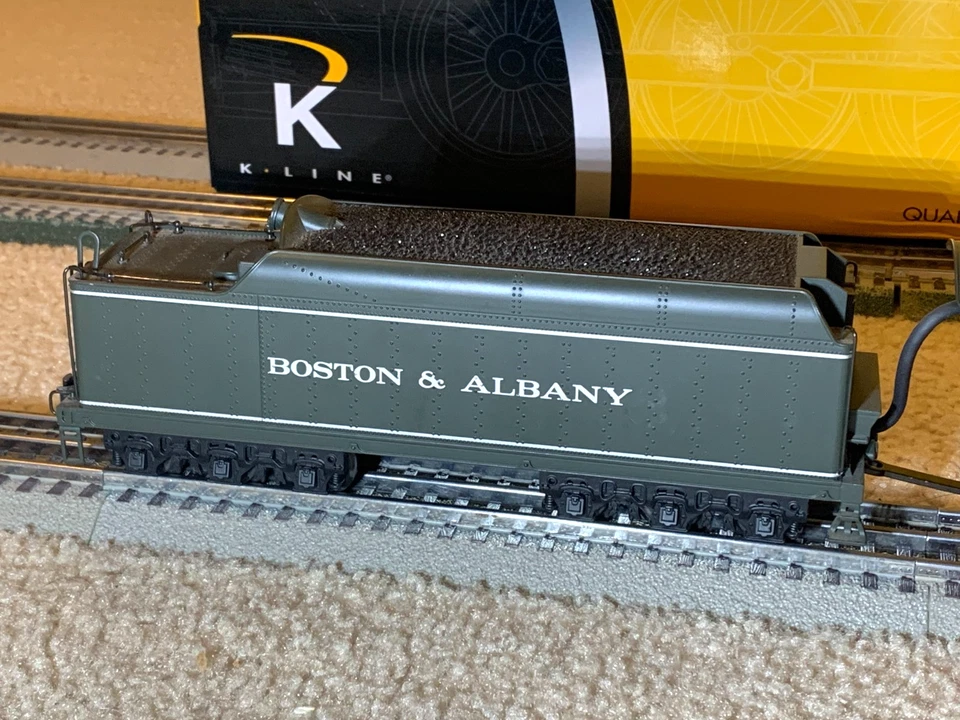 K-Line Boston & Albany Berkshire Steam Loco #1426 - TMCC - K3670-1426CC - TESTED - Image 3 of 4