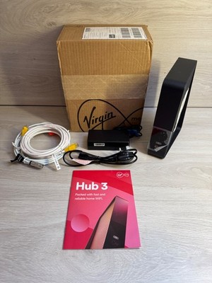 Arris HUB 3.0 VMDG505 / TG2492LG-Vm WiFi Breitband WLAN Router mit Ladegerät