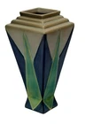 Vintage Antique Roseville Art Pottery Futura "Torch" Vase 380-6