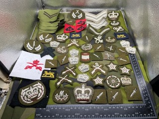 Dealer's Job Lot of Genuine British Army Badges Bulk