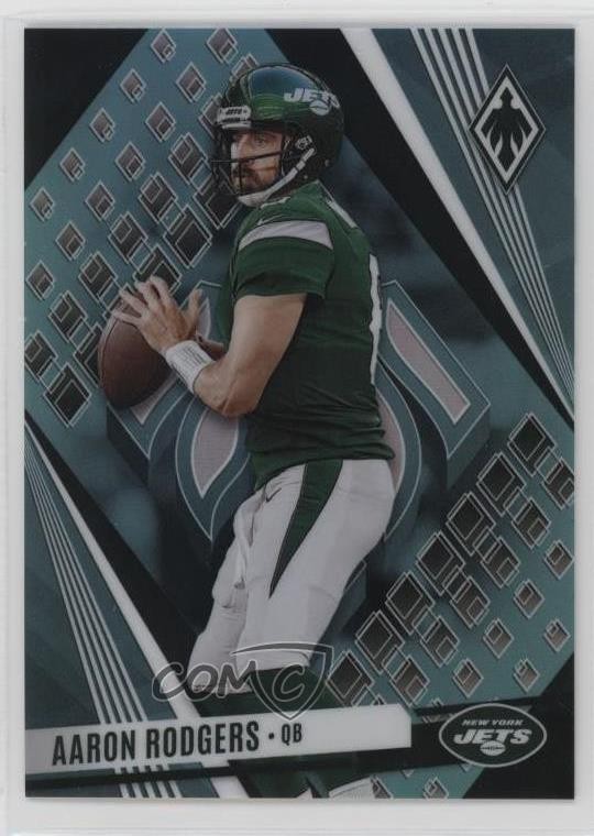 2023 Panini Phoenix Teal 117/125 Aaron Rodgers #11 n0c