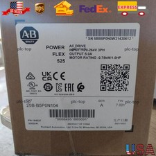 Allen-Bradley 25B-B5P0N104 Powerflex 525 1HP Drive 25BB5P0N104 NEW AND SEALED