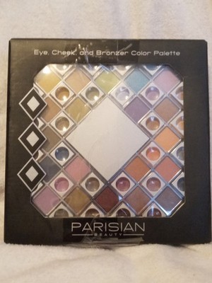 Parisian Beauty Eye, Cheek And Bronzer Color Makeup Palette