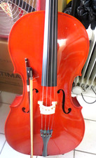 Cecilio 3/4CCO-100 3/4 Beginner Student Acoustic Cello w/ Tuner Stand - P/U only