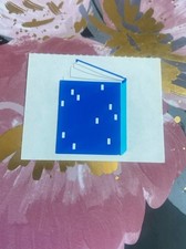 Vtg Mrs Grossmans Blue Book Sticker Mod