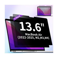2-Pack Privacy Screen Protector for MacBook Air 13.6 Inch 2022-202... Fast Ship