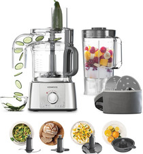 Kenwood Robot Da Cucina Multipro Express FDP65.590SI Con Ampia Gamma Di Accessor