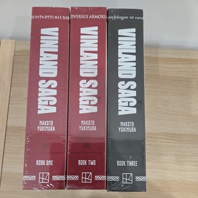 Vinland Saga Deluxe Edition 1-3 new sealed
