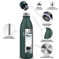Edelstahl Thermosflasche 1L Bpa-Frei Auslaufsicher