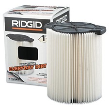 VF4000 Filter For RIDGID Shop Vac Wet/Dry Washable Vacuum Garage