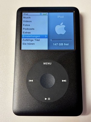 Apple iPod classic 6. Generation 6g schwarz (160GB) A1238 sehr guter Zustand #75