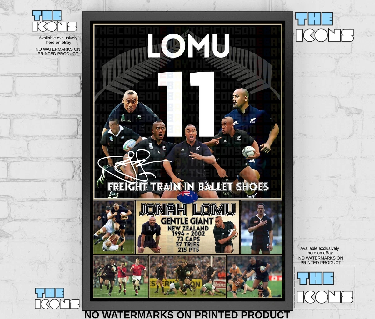 All Blacks Rugby in Rugby Union Autographs for sale | eBay UK