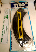 Vintage Tyco 6705 HO slot Car 2-pack Curved 9" Racing Track  NEW OLD STOCK