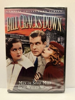 Bill Cracks Down (DVD, 1937) Grant Withers, Ranny Weeks, Beatrice Roberts - NEW