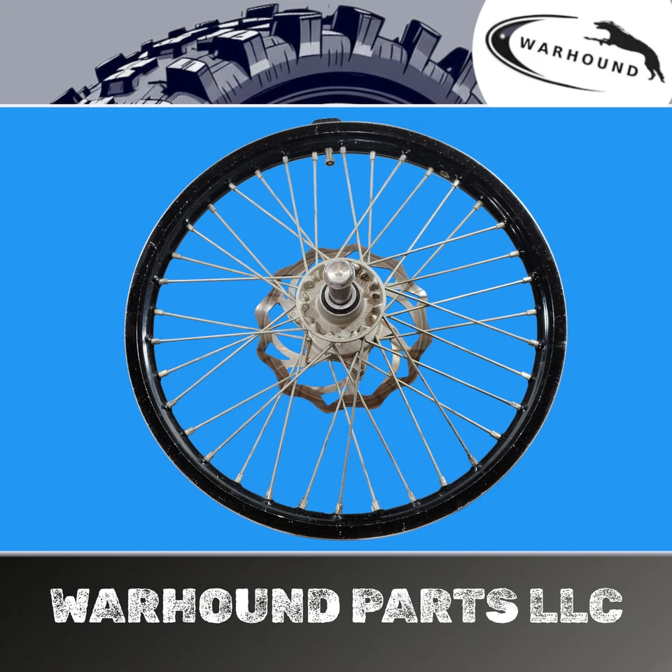 OEM KTM Front Wheel 1.6x21 7730900104430 450 SX-F EXC 2003-2017 Hub Excel Rim - Image 3 of 4