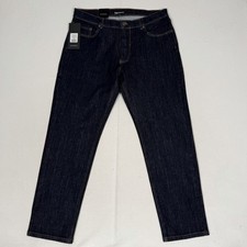 Remus Uomo Jeans Straight Fit Roman Jeans Indigo Blue Taper New With Tag W36 L30