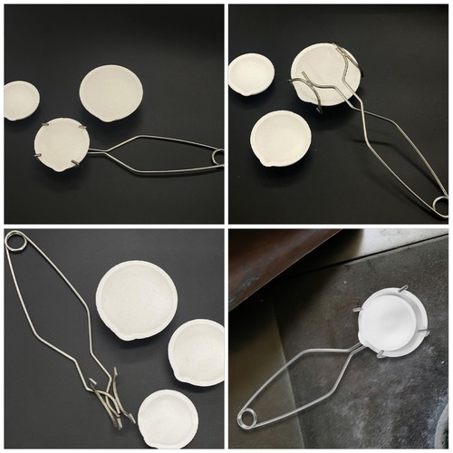 Tiegelklemme Goldene Schmelzschale Tiegel-Kit Zum Schmelzen Von Metall - Bild 6 von 12