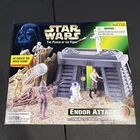 New Sealed Mint 1997 Kenner Star Wars Power of The Force Endor Attack Playset!