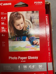 Genuine Canon Pixma Inkjet Papel Fotográfico Brillante GP-601 4\