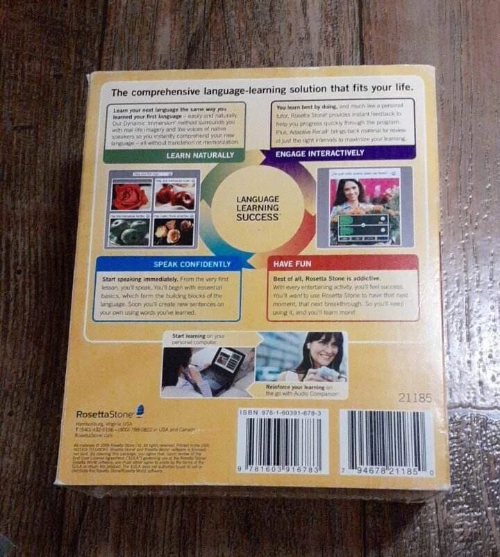 Rosetta Stone French Level 1 & 2 Set 3 for PC, Mac BNIB - Image 2 of 2