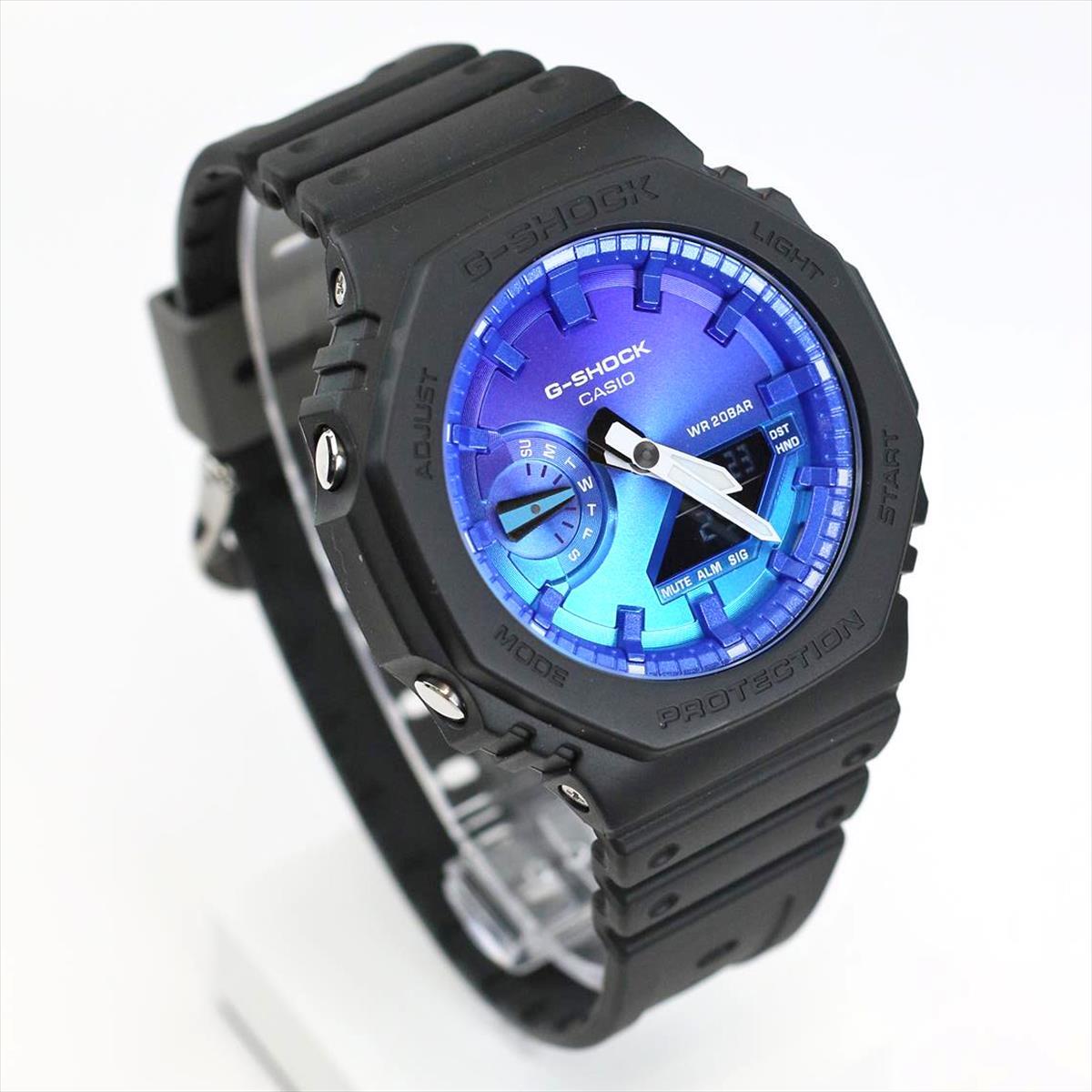 G-SHOCK カシオ ブルー GA-2100FL-1AJF GA-2100FL-1AJF | CASIO
