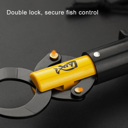 Fish Lip Grabber Portable Fishing Gripper w/ Weight Scale&Ruler Fishing Tool^ - Picture 15 of 21