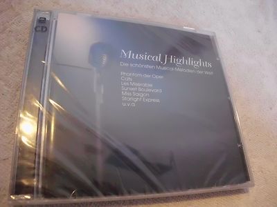 Musical-Highlights - Die schönsten Musical-Melodien der Welt - CD OVP