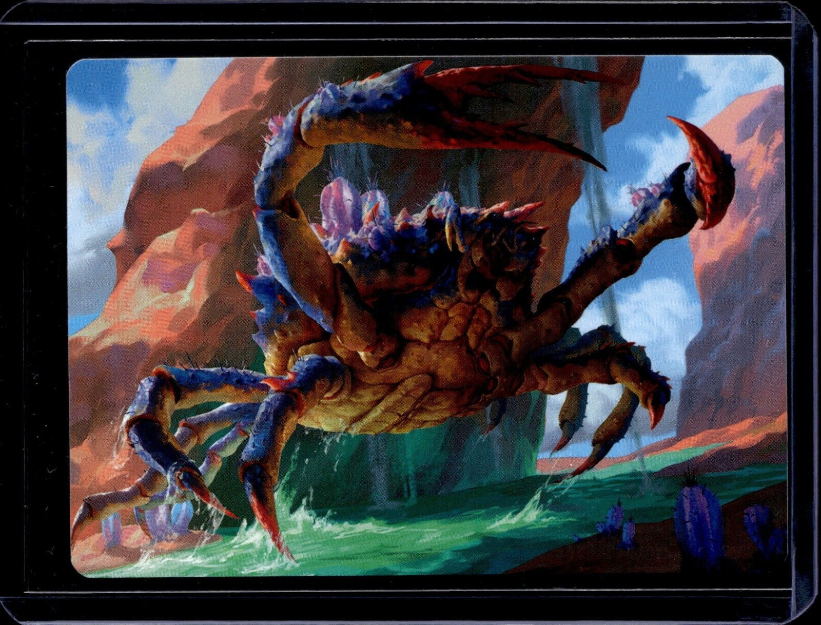 Canyon Crab - 4 - Art Card - OTJ - NM - MTG Magic the Gathering