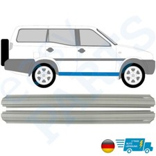 Für Nissan Terrano 2 1993-2006 Schweller Reparaturblech / Rechts = Links / Paar