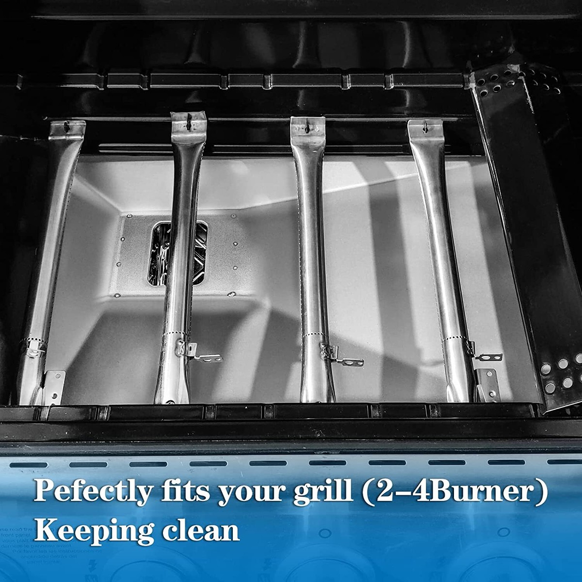 Grill Drip Tray Grease Tray With Catch Pan Adjustable Universal