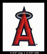 LOS ANGELES LA ANGELS BASEBALL MLB DECAL STICKER TEAM LOGO BUY 1 GET 1 30 OFF