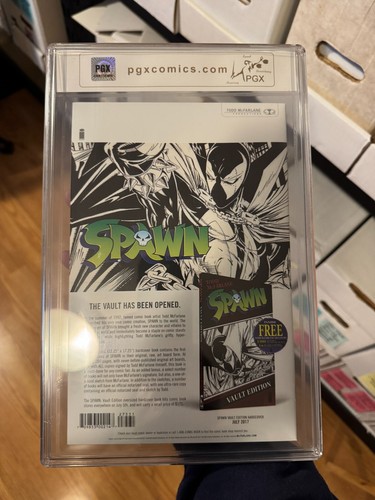 Spawn #275 PGX 9.8 (Image 2017) Amazing Comic-Con Signed By Todd Mcfarlane! RARE - Picture 6 of 14